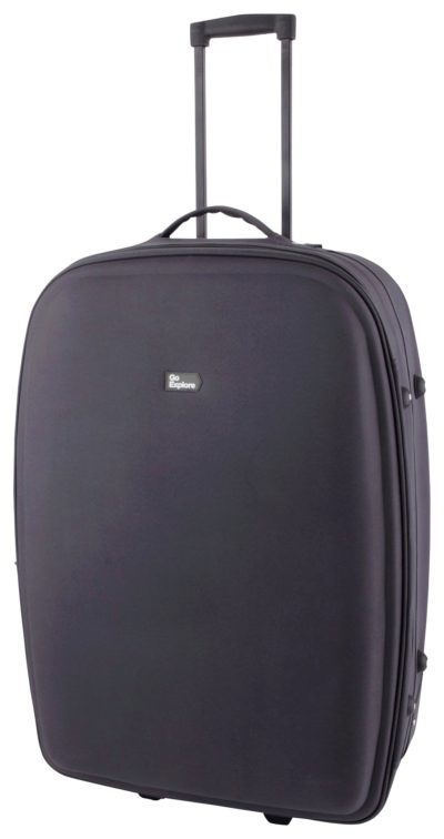Go Explore - Large 2 Wheel Soft Case - Grey